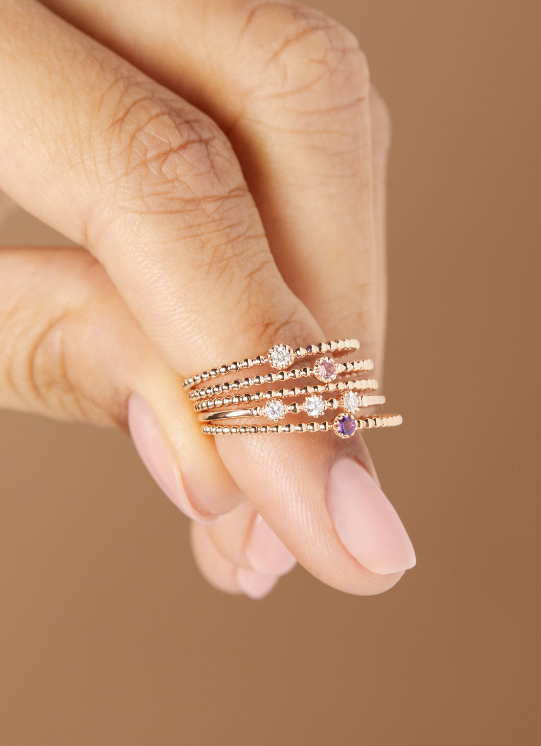 Roségouden Ring Joy