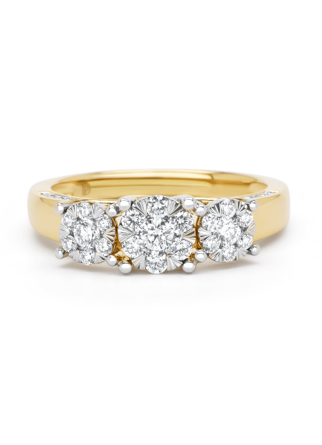 Gouden ring, 0.58 ct diamant, Enchanted