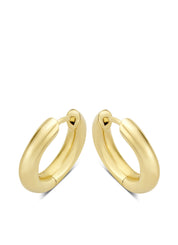 Yellow gold earrings timeless treasures m