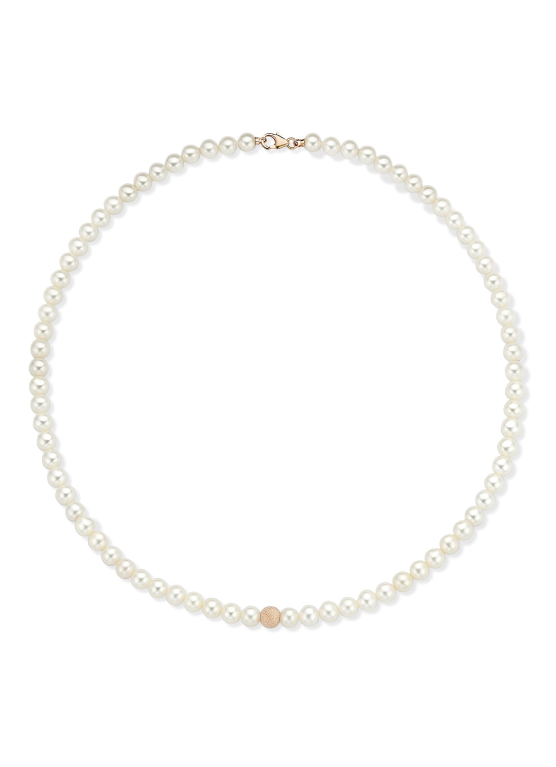 Roségouden Pearl Chain Rivièra