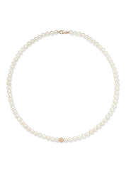 Roségouden Pearl Chain Rivièra