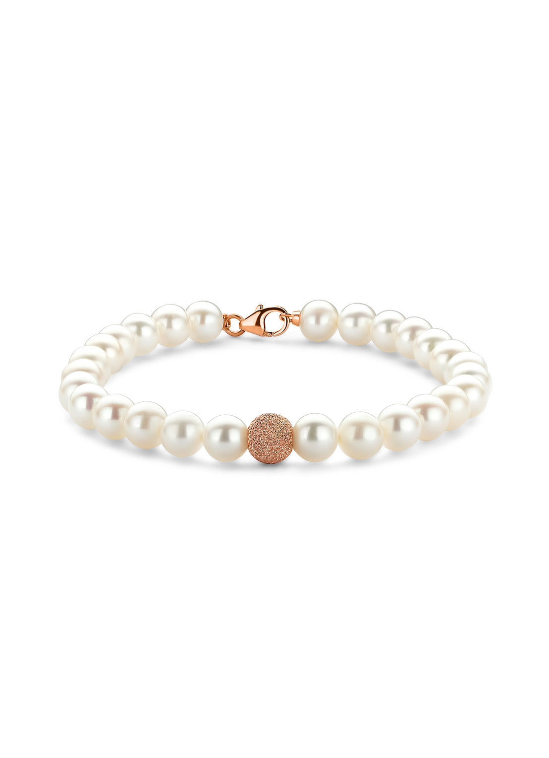 Roségouden Pearl bracelet Rivièra