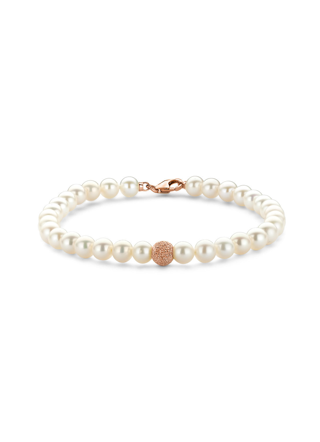 Roségouden Pearl bracelet Rivièra