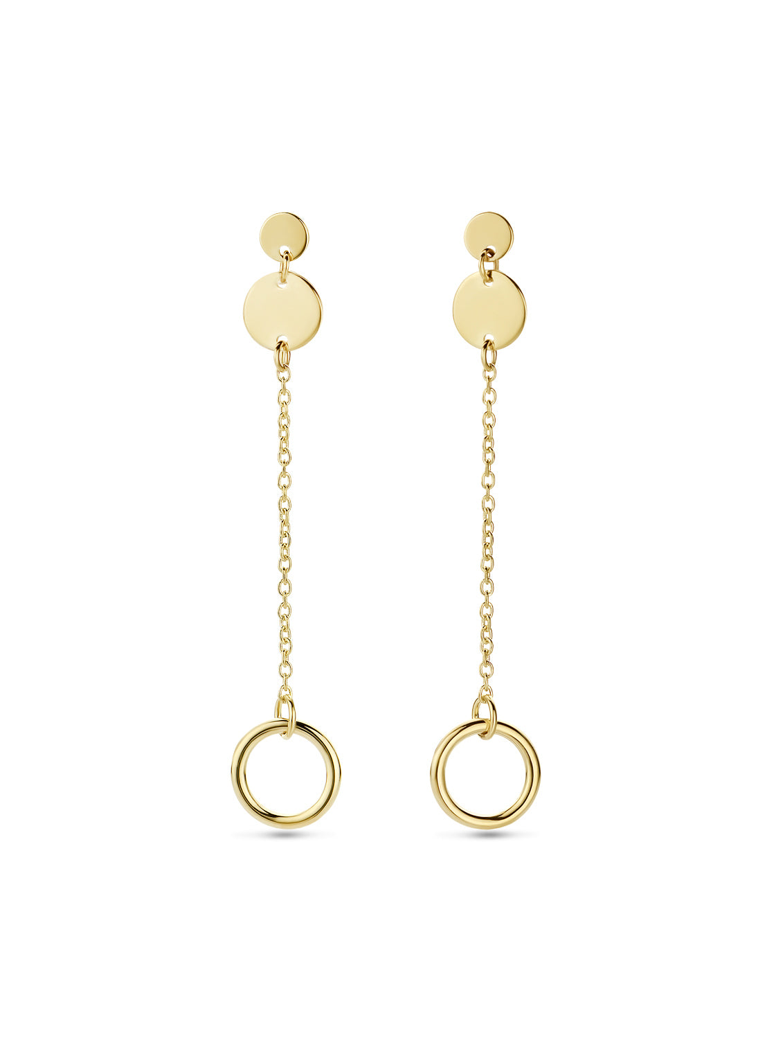 Geelgouden oorsieraden Marigold