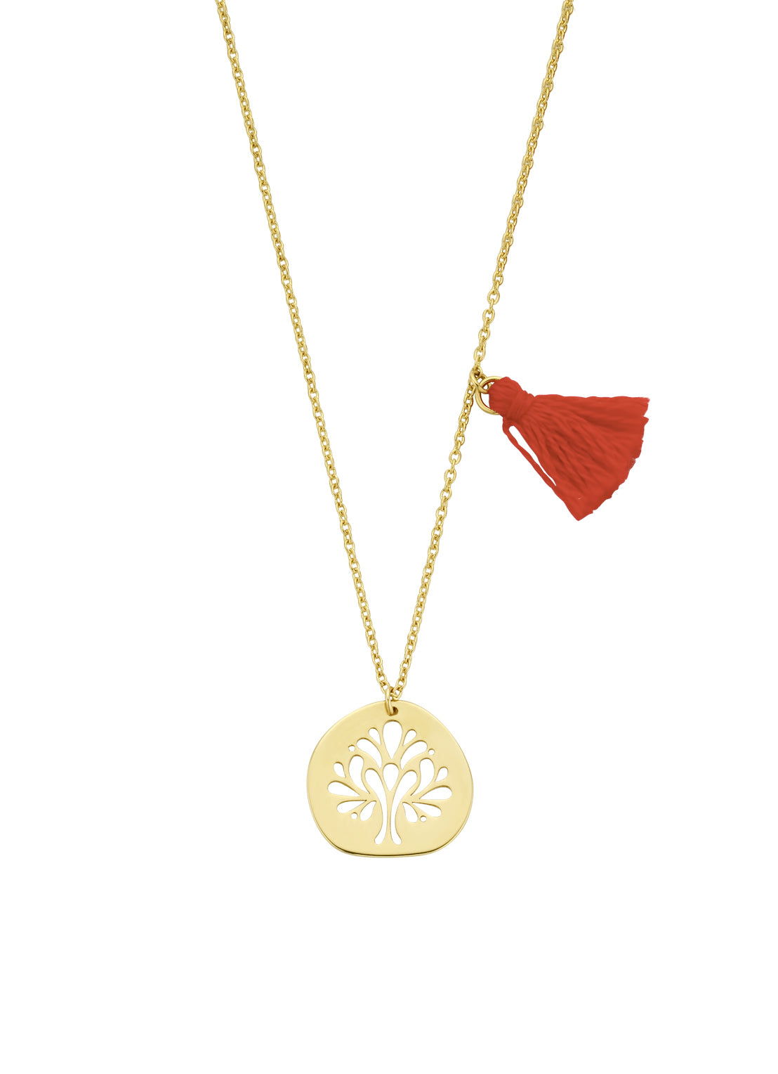 Yellow gold Collier Marigold