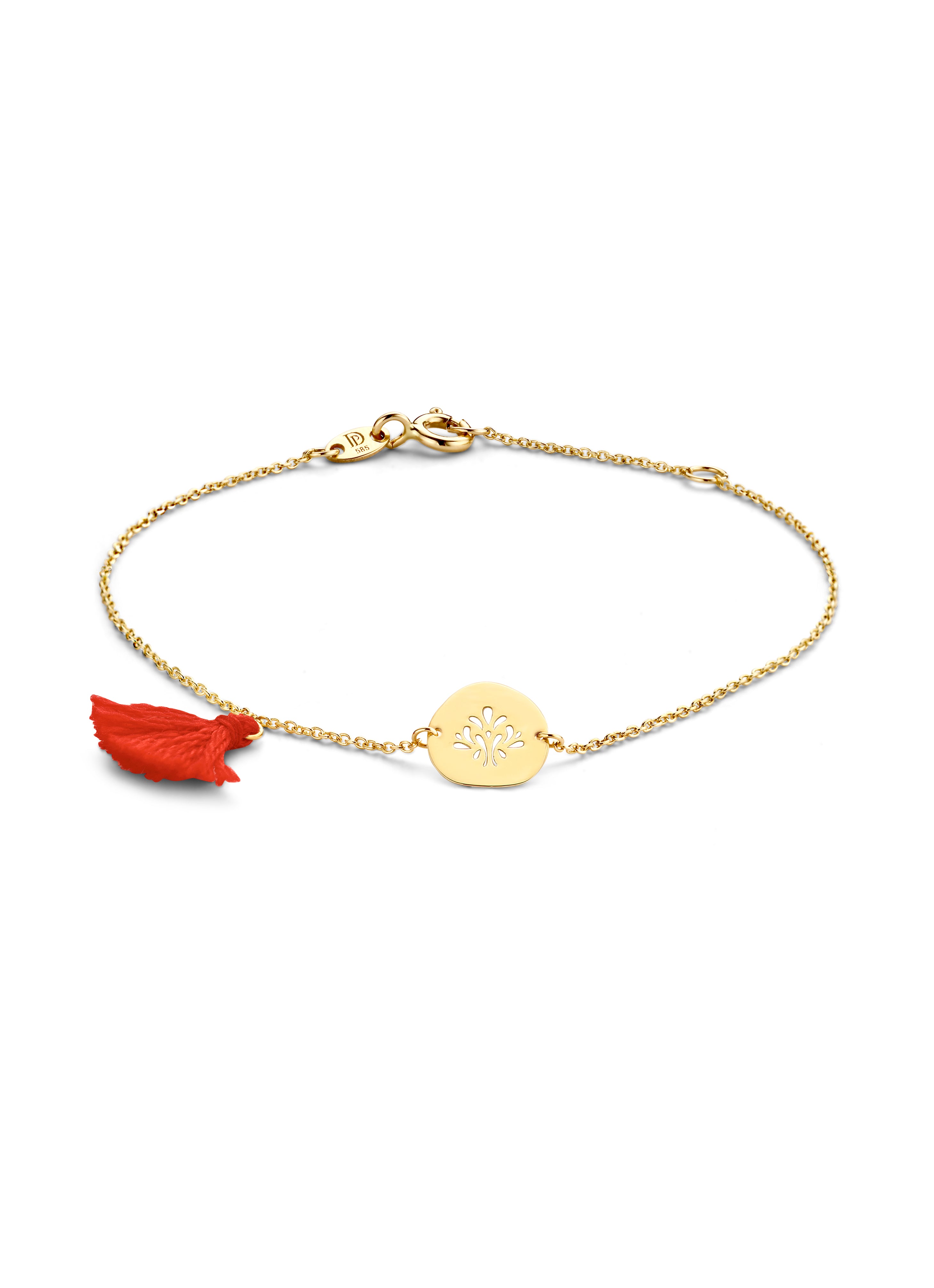 Geelgouden armband Marigold