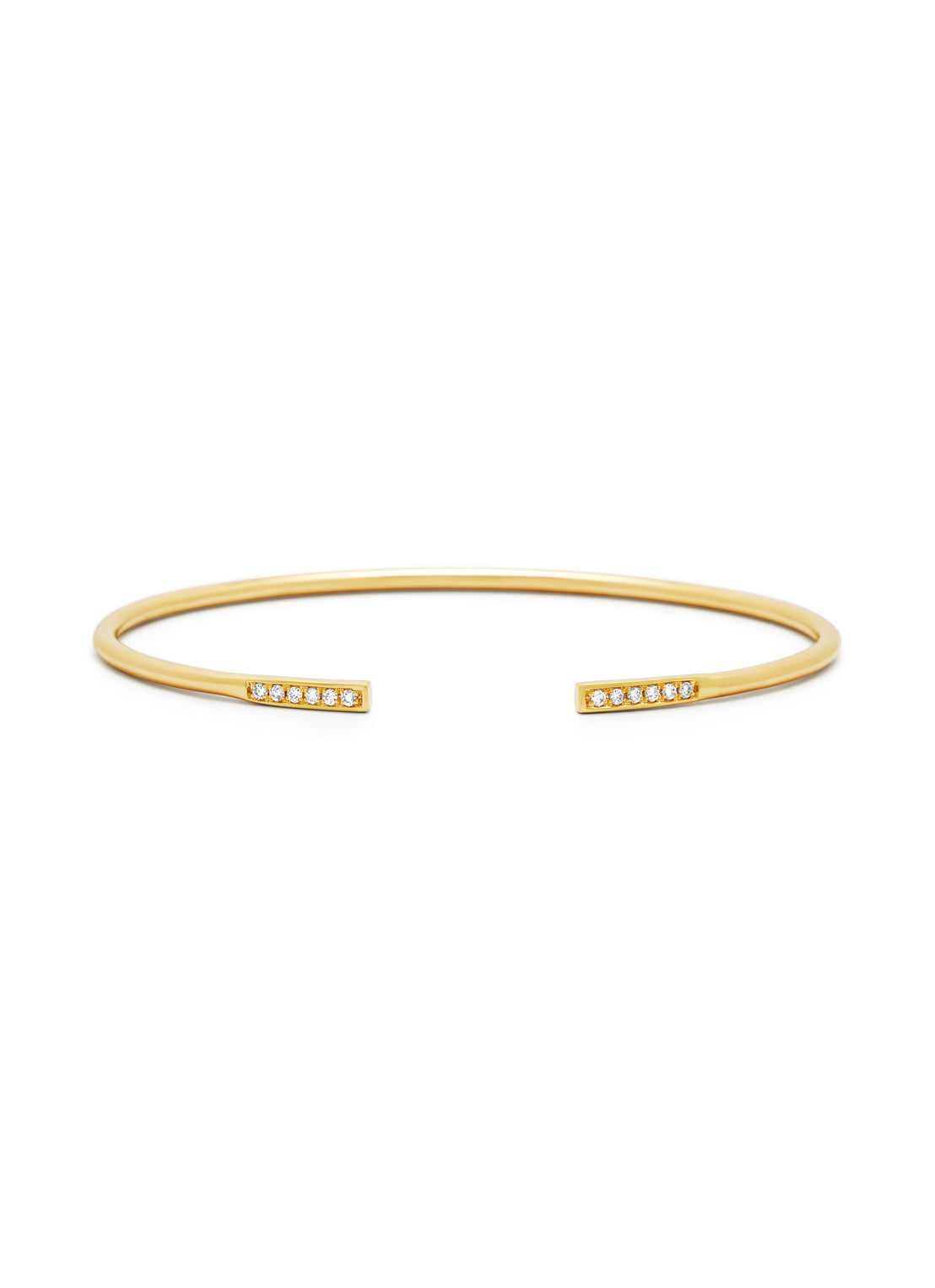 Yellow gold bracelet, 0.10 ct diamond, La Dolce Vita
