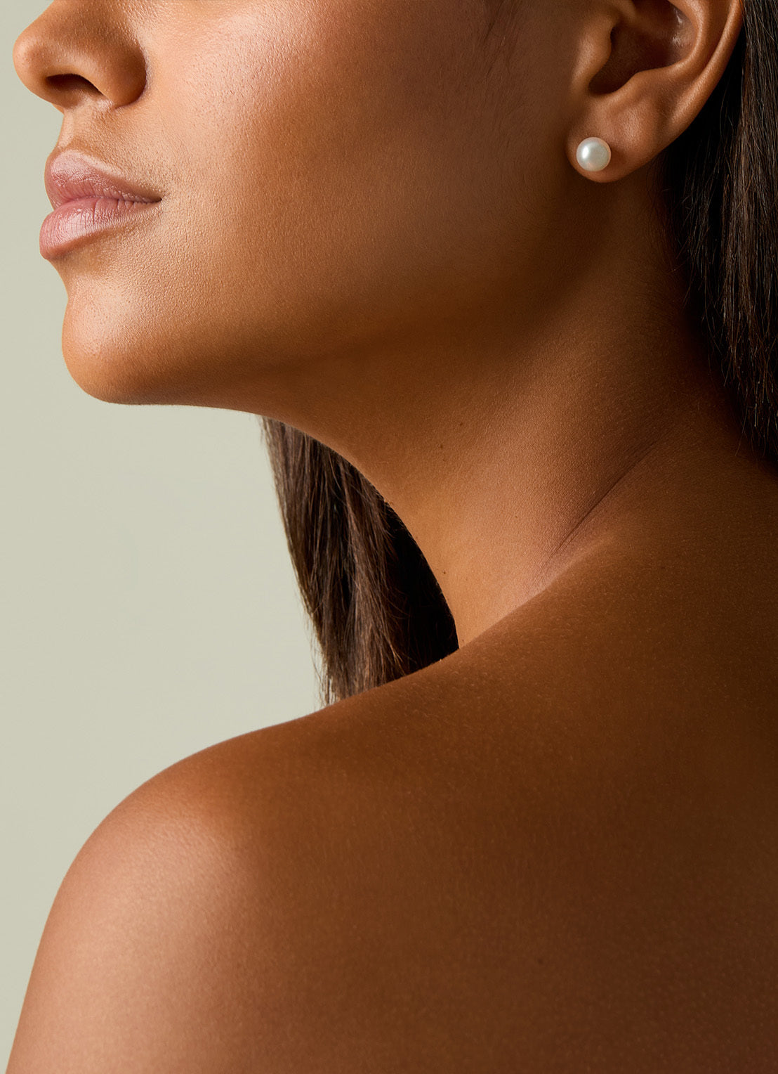 Geelgouden parel oorsieraden Rivièra