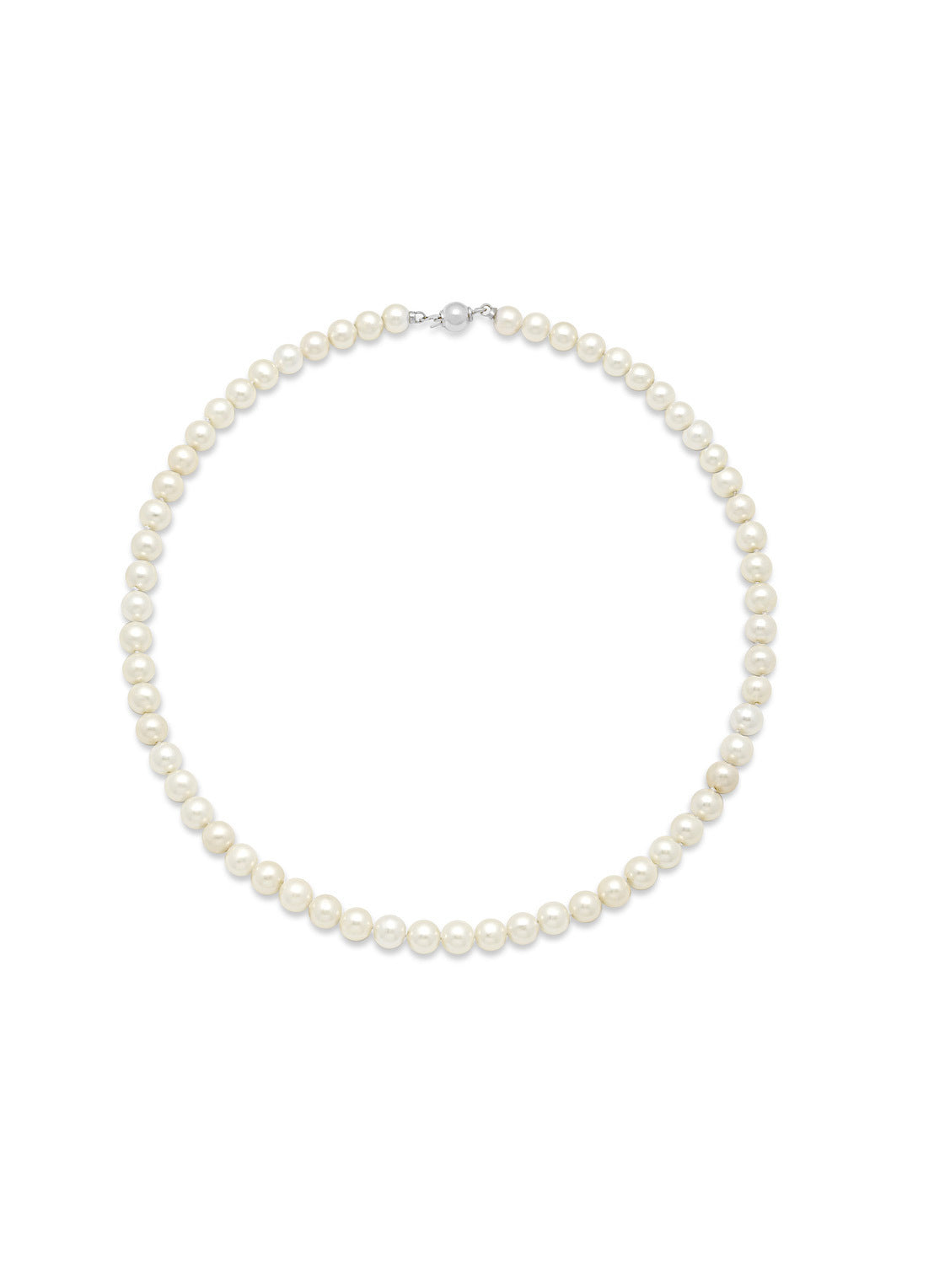 White gold pearl chain Rivièra