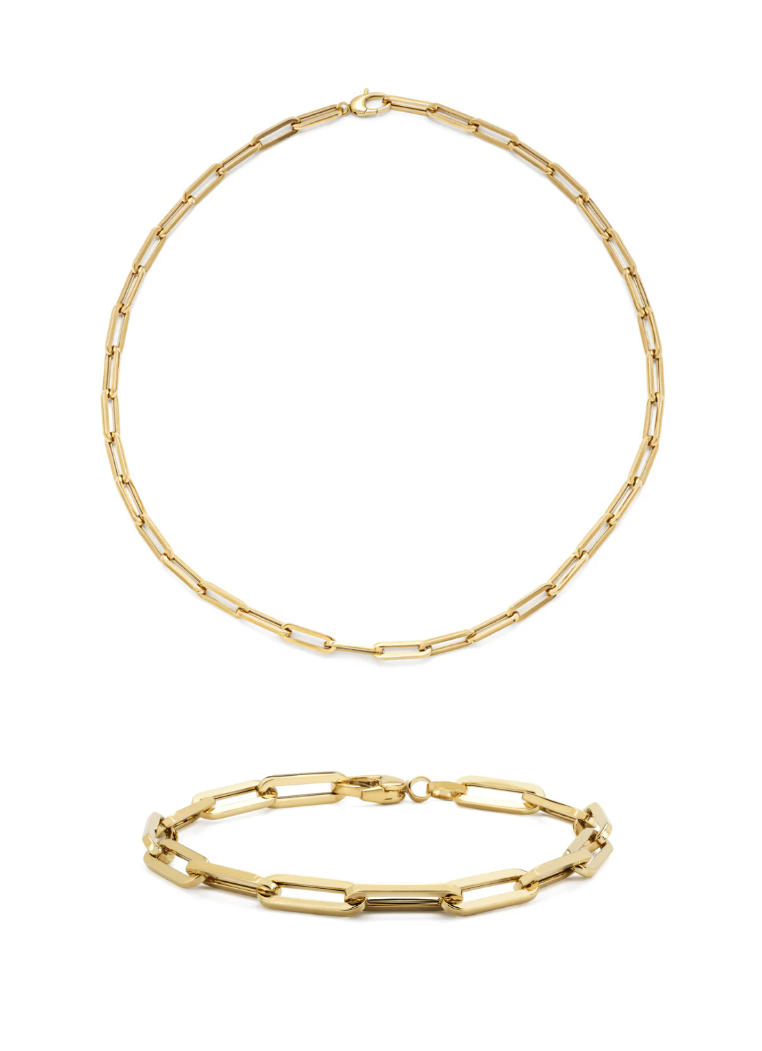 Closed Forever armband & collier set