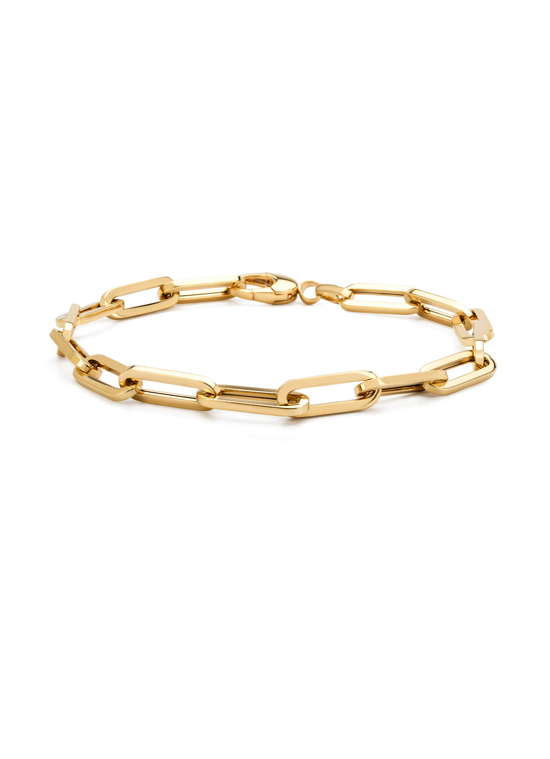 Geelgouden armband Closed Forever 19 cm