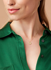 Geelgouden collier, Zodiac-Pisces (Vissen)