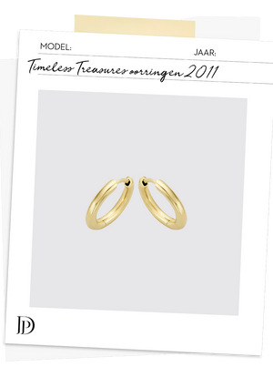 Geelgouden oorsieraden Timeless Treasures XS