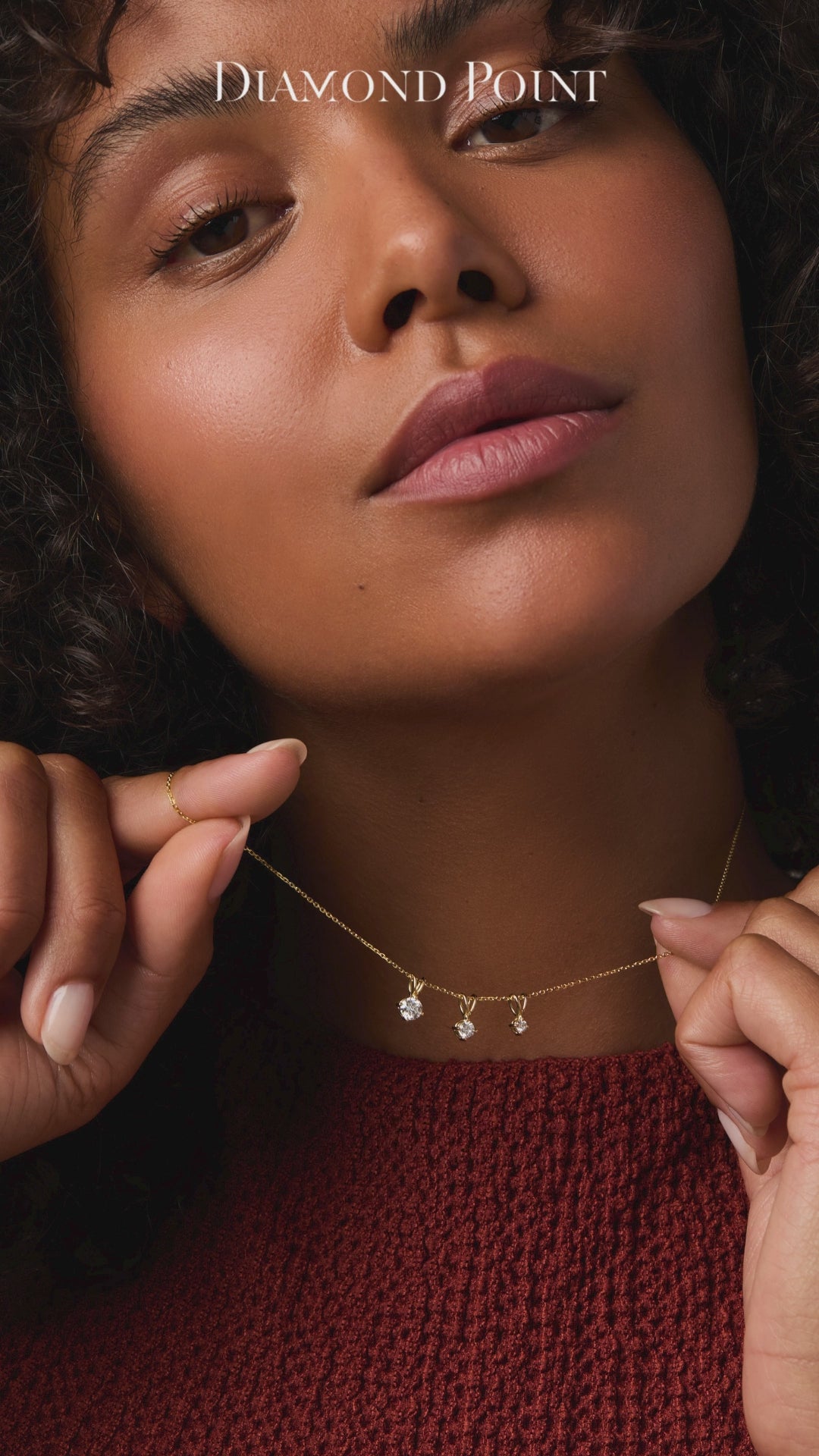 Witgouden hanger, 0.18 ct diamant, Groeibriljant